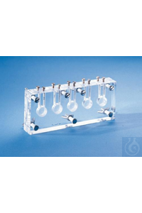 SP Bel-Art Five Cavity In-Line Equilibrium Cell;1ml, Acrylic, 6 x 1 x 3 in....